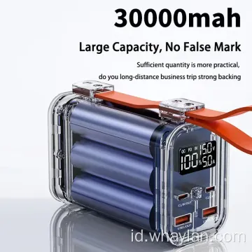 Portabel 100W 30000mAh Laptop Power Power Power Bank